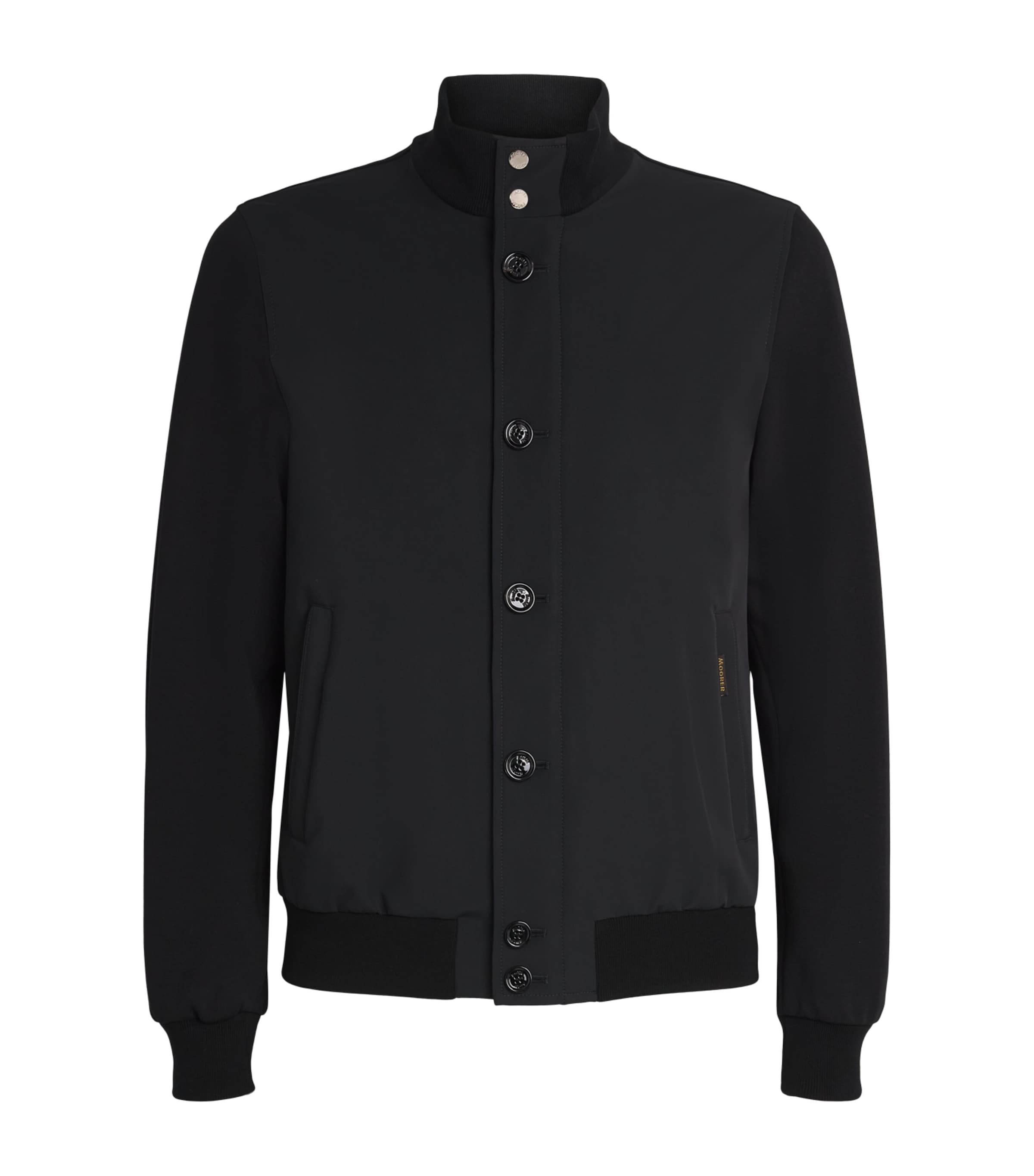Moorer Mens Fidani-JKR Bomber Jacket Nero Image 1