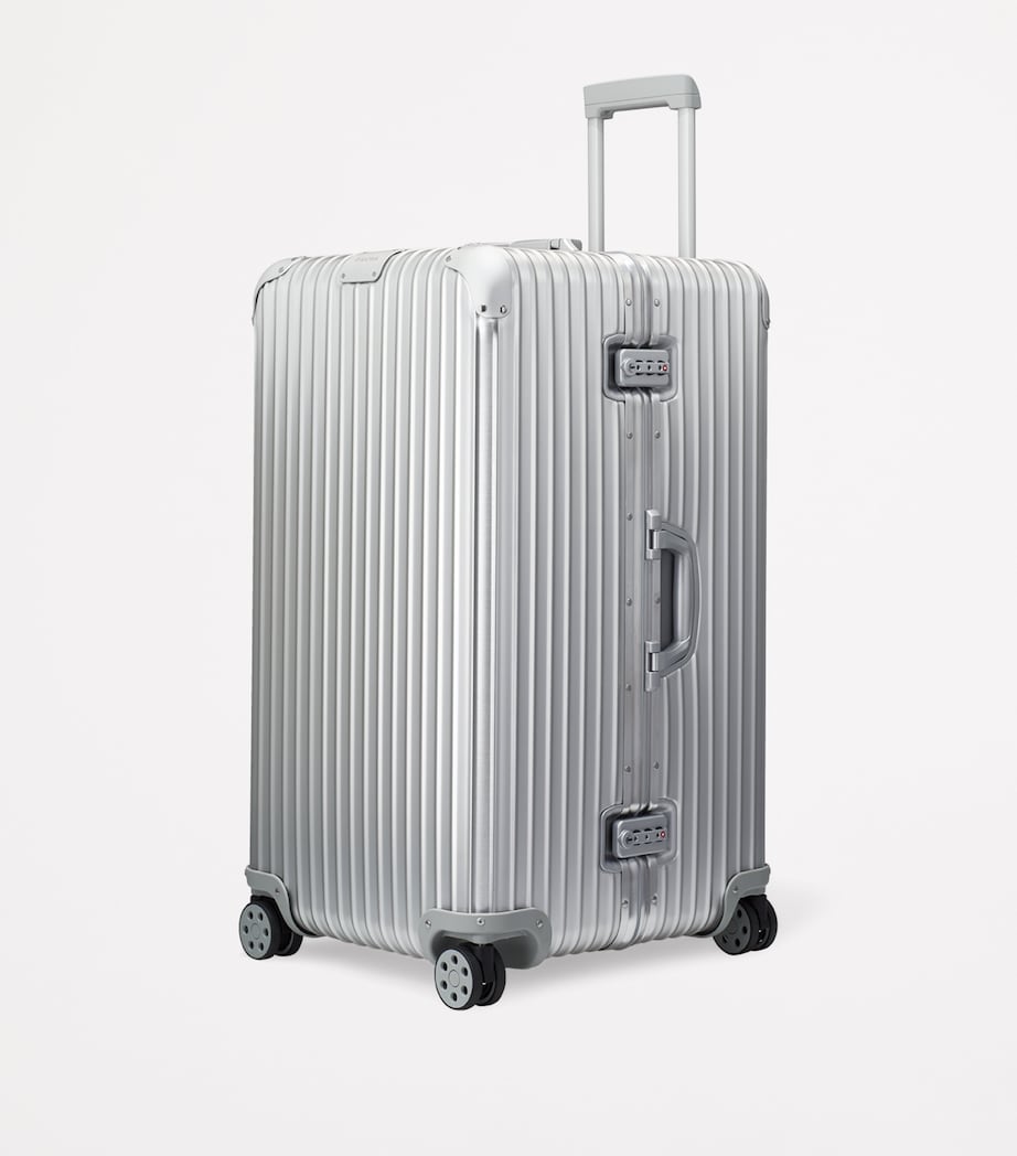 Extra Large Original Trunk Suitcase (80cm) SILVER Image 2