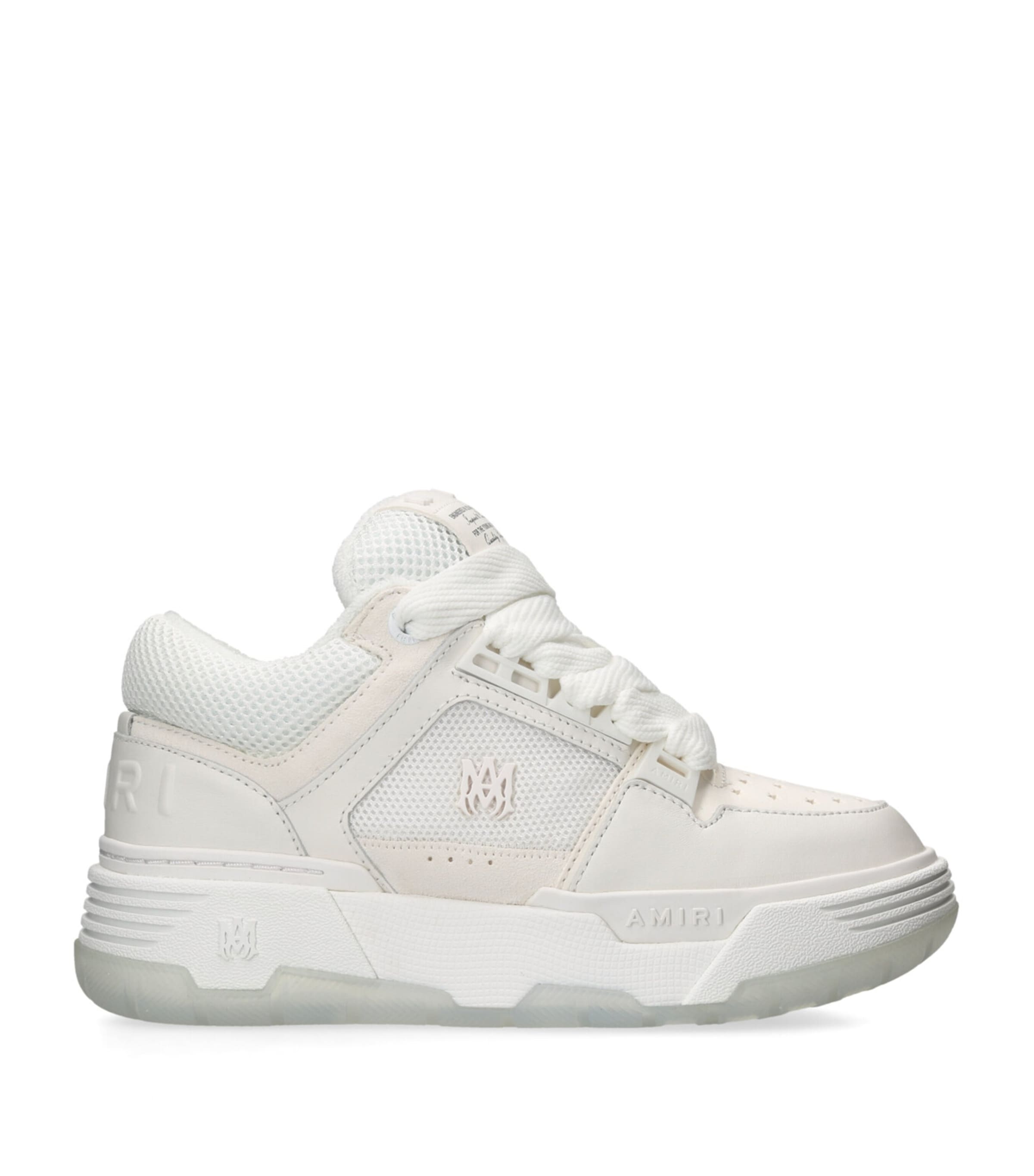 Amiri Leather Ma-1 Sneakers In White