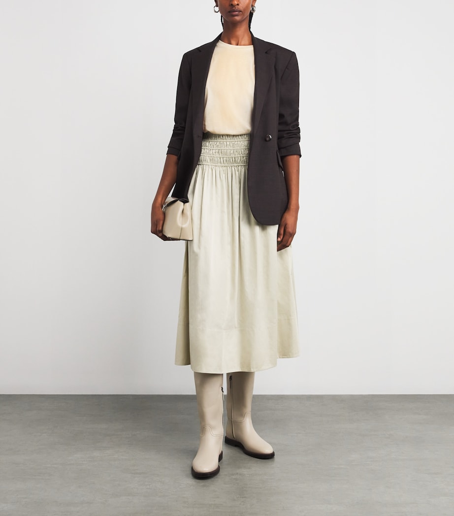 Cotton-Silk Tank Top AFFOGATO Image 2