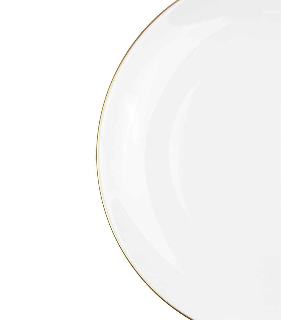 Richard Brendon Line Coupe Dinner Plate (28cm) Gold Image 2