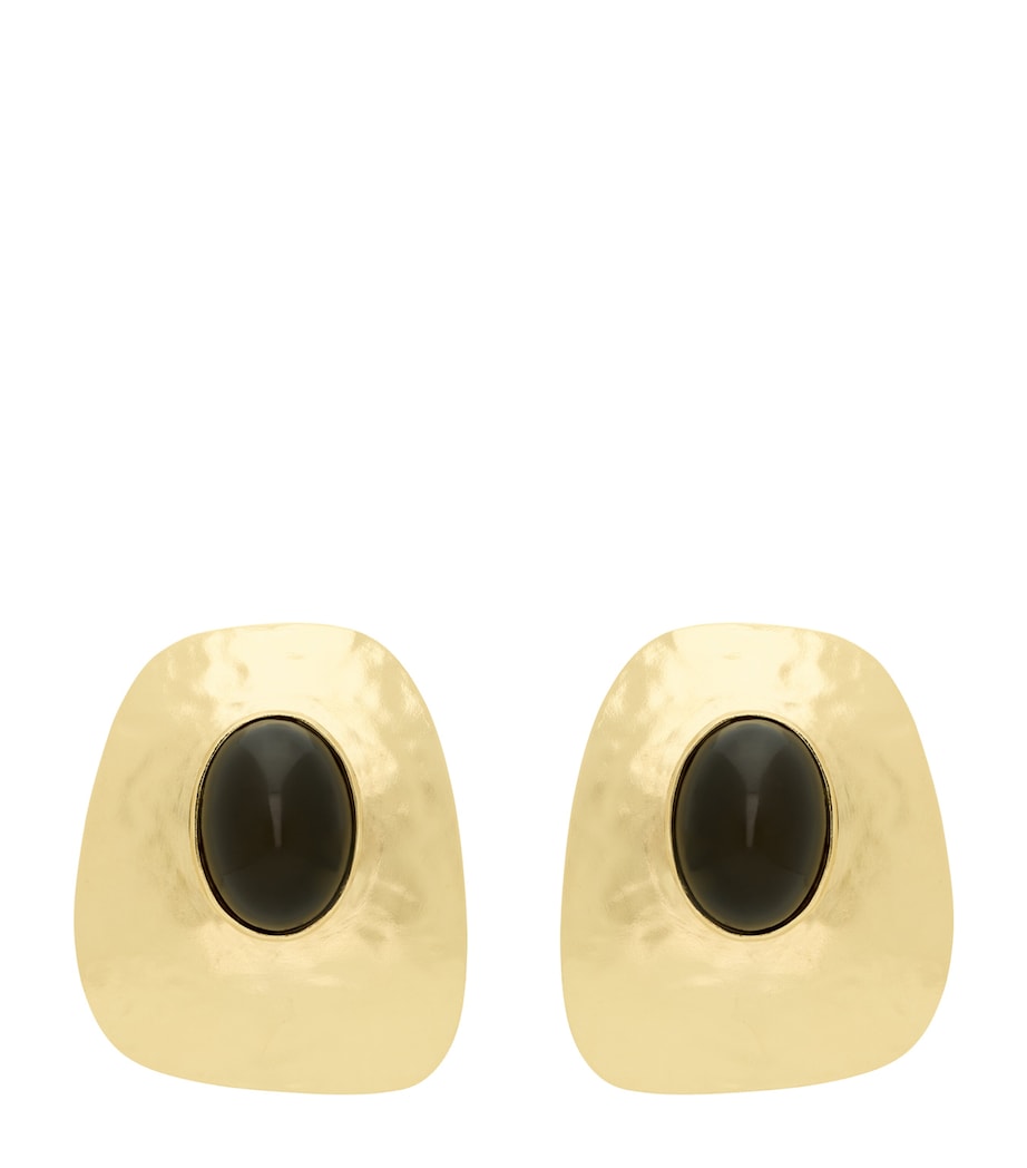 Cabochon Clip-On Earrings 8080 Image 1