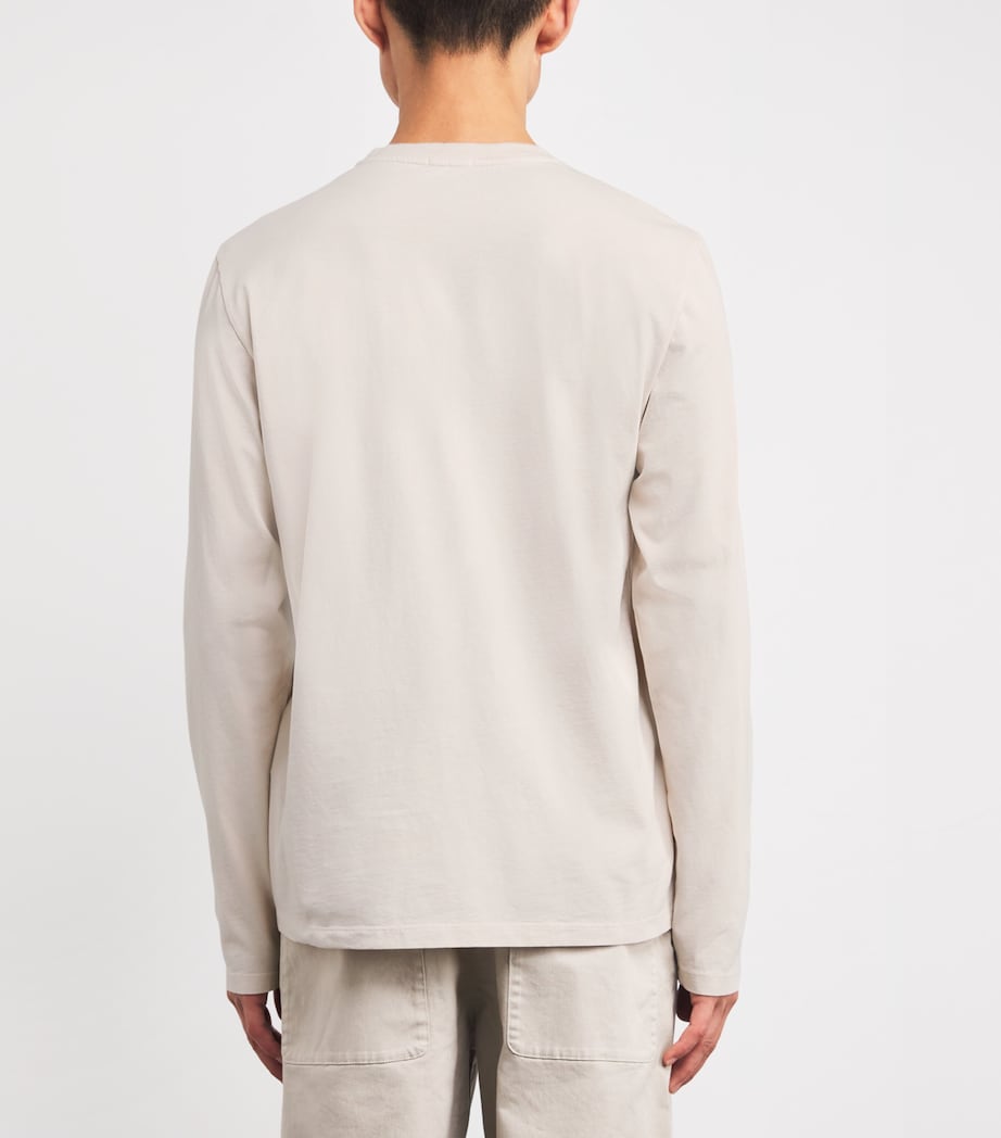 Cotton Luigi Long-Sleeve T-Shirt SASSO 530 Image 4