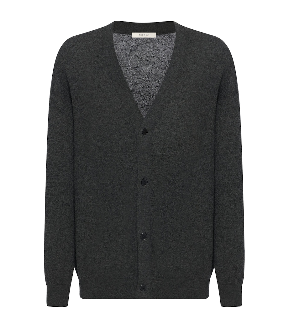 Raimo Cashmere Cardigan CHARCOAL Image 1